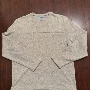 Van Heusen Men's Light Gray Crewneck Sweater